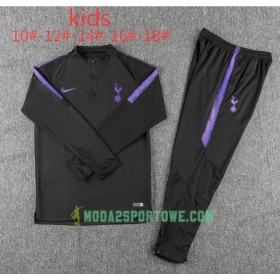 Tottenham Hotspur Dziecięcy Komplet Bluzy Treningowe Czarny 2018/19